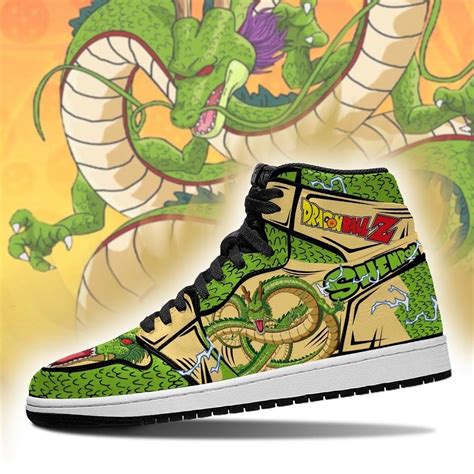 Shenron Dragon Ball Z Jordan Sneakers Robinplacefabrics