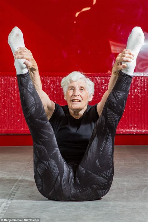 British Grandmother Continues To Practice Gymnastics At 84 Daily Mail