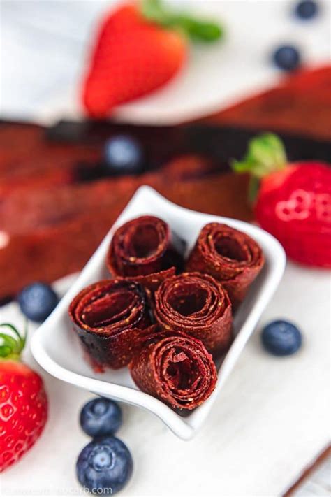 Healthy Homemade Fruit Roll Ups Fruit Leather Recipe