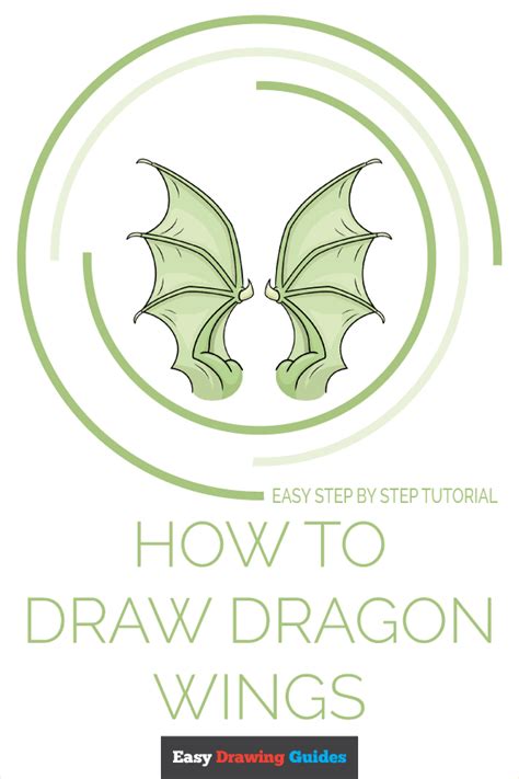 How to Draw Dragon Wings - Really Easy Drawing Tutorial