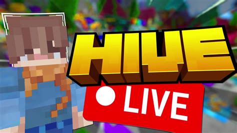 PLAYING MINECRAFT HIVE HIVE BEDROCK LIVE FACECAM YouTube