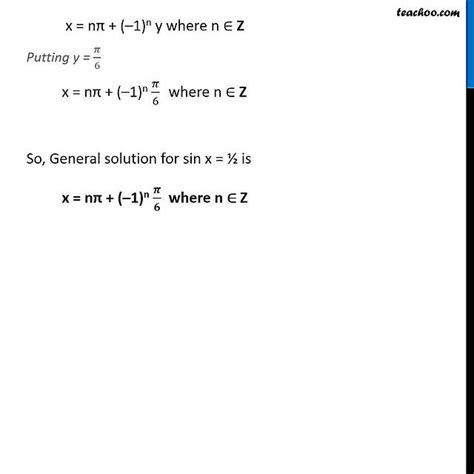 Finding General Solutions Trigonometry With Examples And Questions