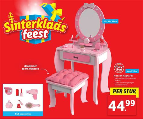 Playtive Houten Kaptafel Aanbieding Bij Lidl 1Folders Nl