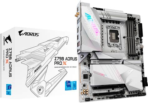 GIGABYTE Z790 AORUS PRO X Socket LGA 1700 Intel Z790 ATX DDR5 Wi Fi 7