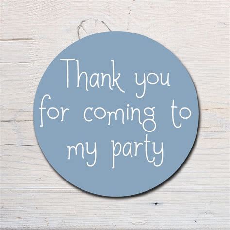 coming   party stickers birthday party stickers