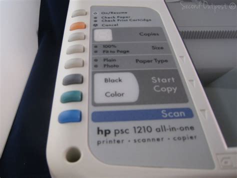 HP PSC-1210-All-In-One Inkjet Printer Scanner Copier