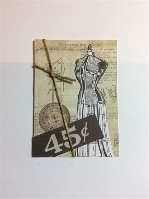 Pin By Andrea On My ATCs Dressmaking Book Cover Piecings