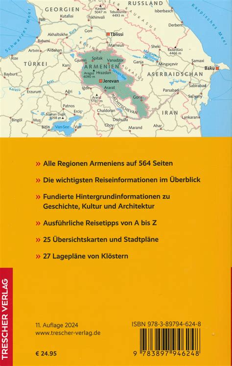 Reisgids Armenië Armenien Trescher Verlag 9783897946248