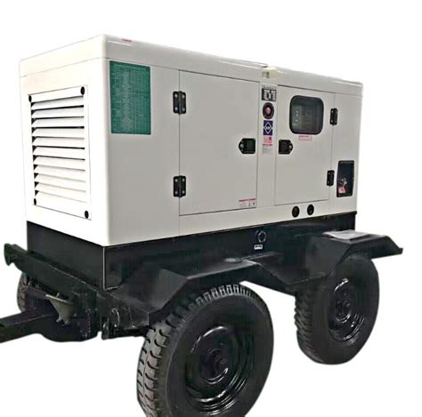 Soundproof Series Super Silent Trailer Type Genset 50hz 60hz Mobile