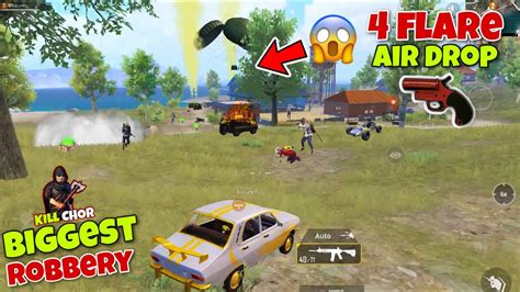 Half Server Comes For Looting Enemies Flare Drop Pubg Mobile