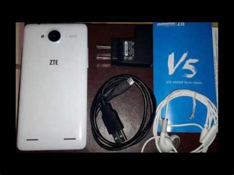 Stock Rom Zte V W Tested Youtube