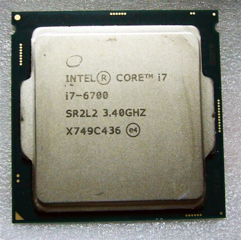 Yahooオークション Intel Core I7 6700 34ghz Sr2l2 Lga1151 Cpu