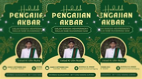 Pengajian Akbar Bersama Ustad Ki Ulin Nuha Ulinnuha Pengajianulinnuha