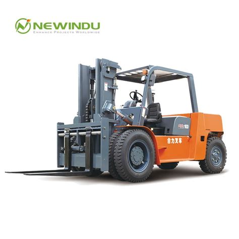 Heli 10 Ton Diesel Forklift Cpcd100 With Japan Engine Russia Electric