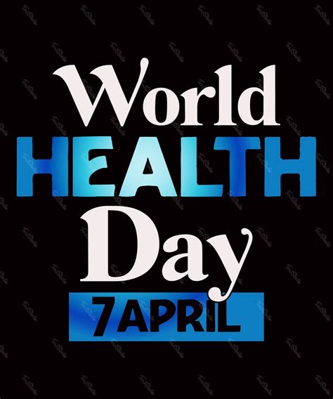 World Health Day 7 April PREMIUM Vector File