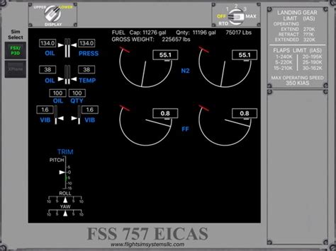 Fss 757 Eicas Iphone And Ipad Game Reviews