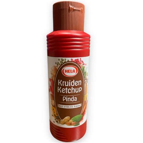 Hela Kruiden Ketchup Pinda Ml