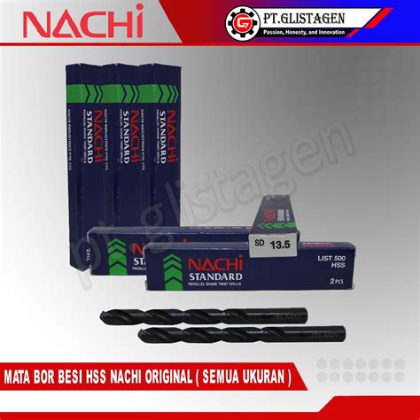 Jual Nachi Mata Bor Besi Hss Original Semua Ukuran Mm Mm