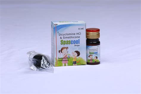 Spascool Drops Dicyclomin Hcl 10mg Simethicone 40mg