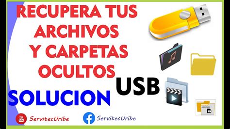 COMO RECUPERAR ARCHIVOS OCULTOS EN MEMORIA USB SOLUCION 2021 YouTube