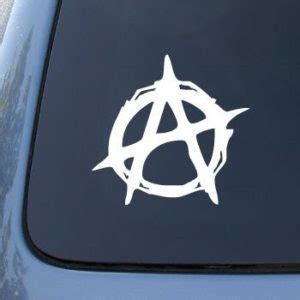 Anarchy Symbol Window Decal Sticker For Cars And Trucks | Custom Made ...