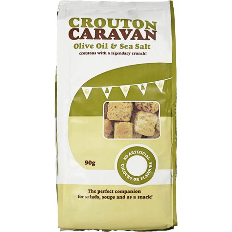 Crouton Caravan Dressing Olive Oil And Salt 90g Woolworths