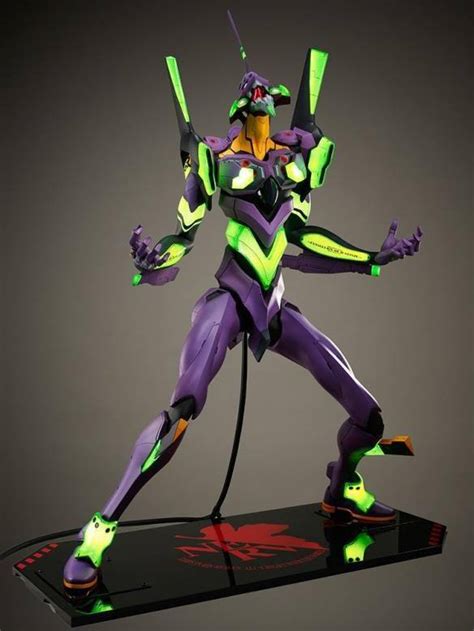 《eva》新剧场版超大初号机手办 暴走形态场面震撼全高约