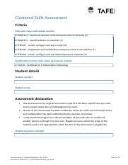 Cl Networkrouterswitch Ae Sk Of Docx Clustered Skills Assessment