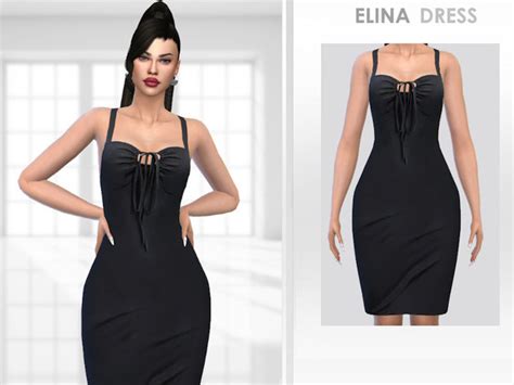 The Sims Resource Elina Dress