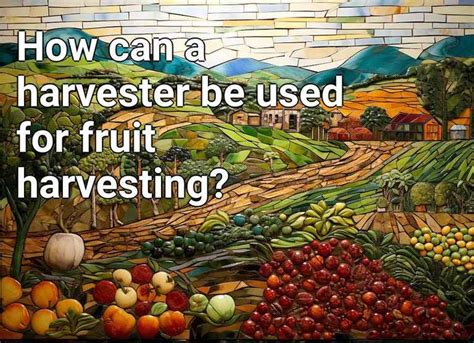 How can a harvester be used for fruit harvesting? – Agriculture.Gov.Capital