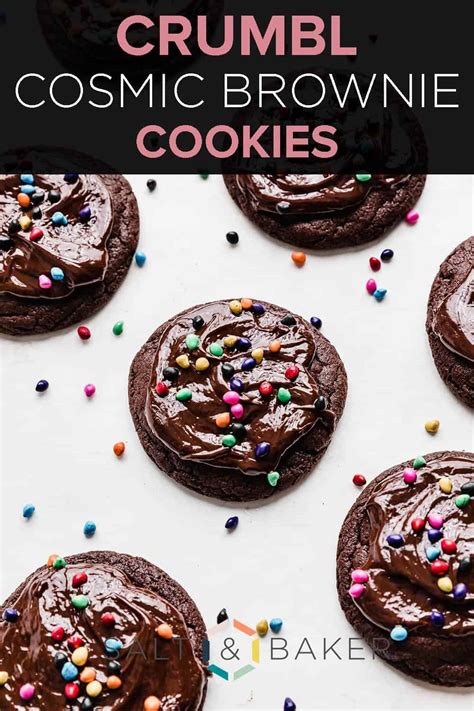 Crumbl Cosmic Brownie Cookies Salt Baker