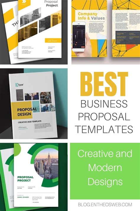 Best Business Project Proposal Templates Creative And Modern