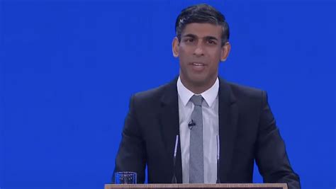 Rishi Sunak conference speech: Politicians and activists react