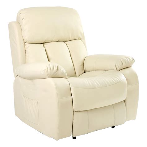 Buy Leather Recliner Armchair Electric Auto Recliner Massage Sofa