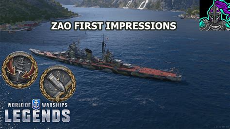 Zao First Impressions World Of Warships Legends YouTube