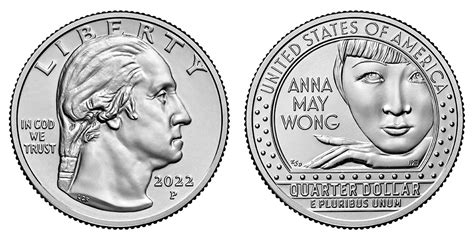 2022 P Anna May Wong Quarter American Women Quarters Program Coin Value