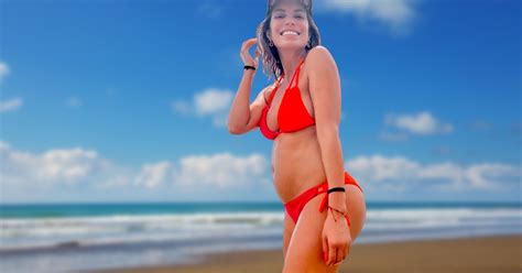 FOTO Andrea Escalona Luce En Bikini Fosfo Fosfo Como Crece Su Churrito