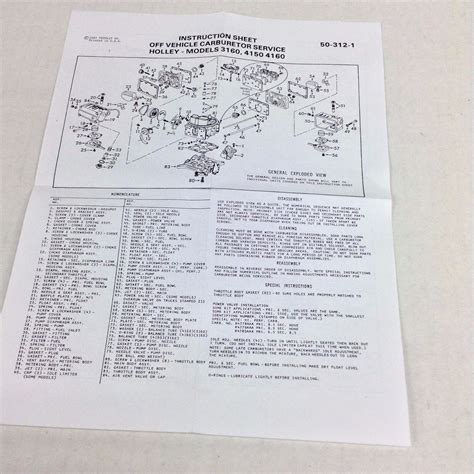 HOLLEY 3310 PERFORMANCE CARBURETOR KIT 750 780 CFM COMPLETE KIT TODAY S