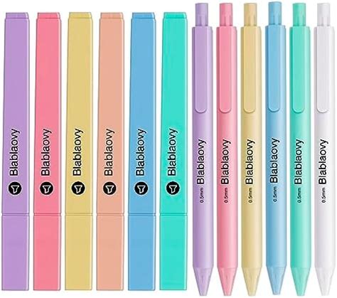 Amazon Bible Highlighters And Pens No Bleed 12 Pcs Pastel