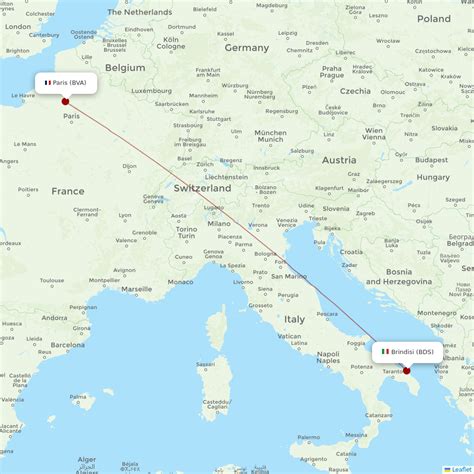 Airlines With Flights From Brindisi To Paris BDS To BVA Airline