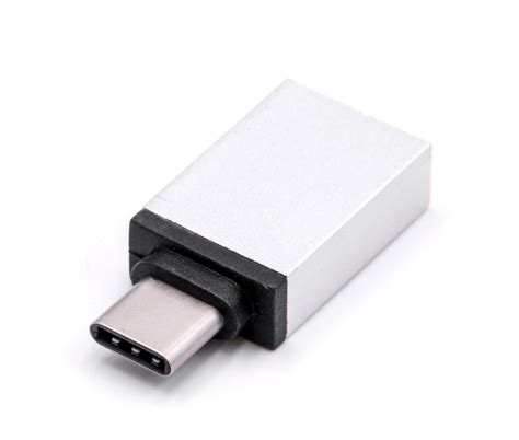 Pretvornik Iz Usb Tipa A Na Usb C Srebrne Barve Panthera