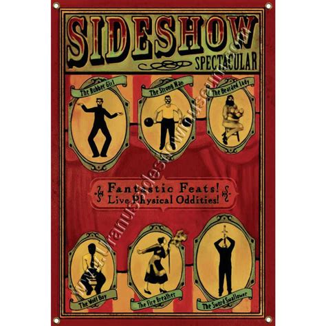 Circus Sideshow Poster