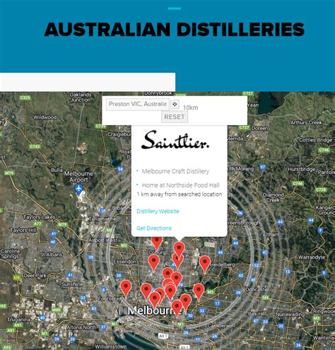 Distillery Map - Distillery Tracker