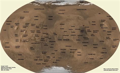 Mars Map Map Sharing All Maps Of The World Planet Mars