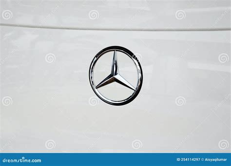 Mercedes Benz Car Emblem And Brand Logo Editorial Photography Image