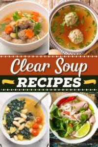 14 Easy Clear Soup Recipes - Insanely Good