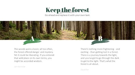 Forest PowerPoint Templates Multipurpose Design