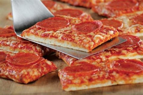 Pepperoni Pizza Squares Prepared Food Photos Inc