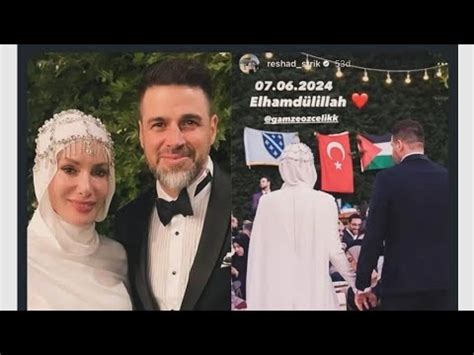 Gamze Özçelik ile Reshad Strik Evlendi Onlar adına mutlu olduk