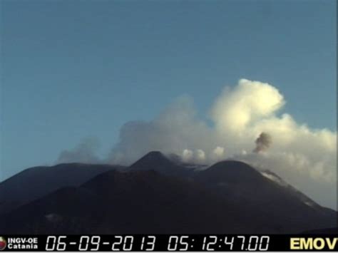 Etna Nuova Fase Eruttiva Si Risveglia Il Cratere Di Sud Est Live